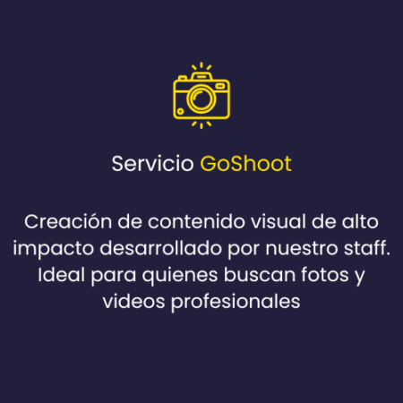 Servicio GoShoot